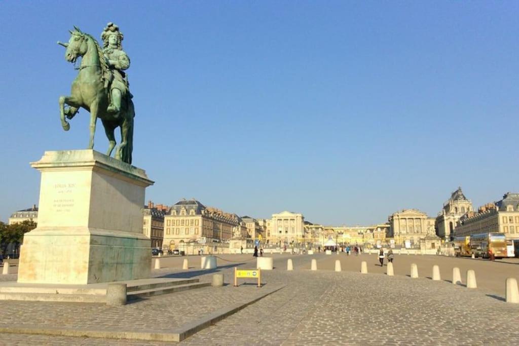 * Le Versaillais*2 Min A Pied Du Chateau Versailles Cameră foto