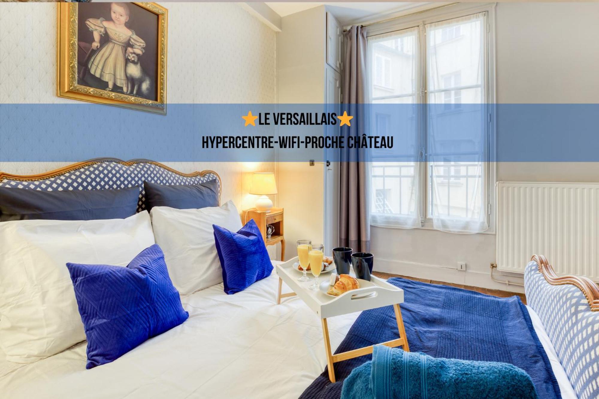 * Le Versaillais*2 Min A Pied Du Chateau Versailles Exterior foto